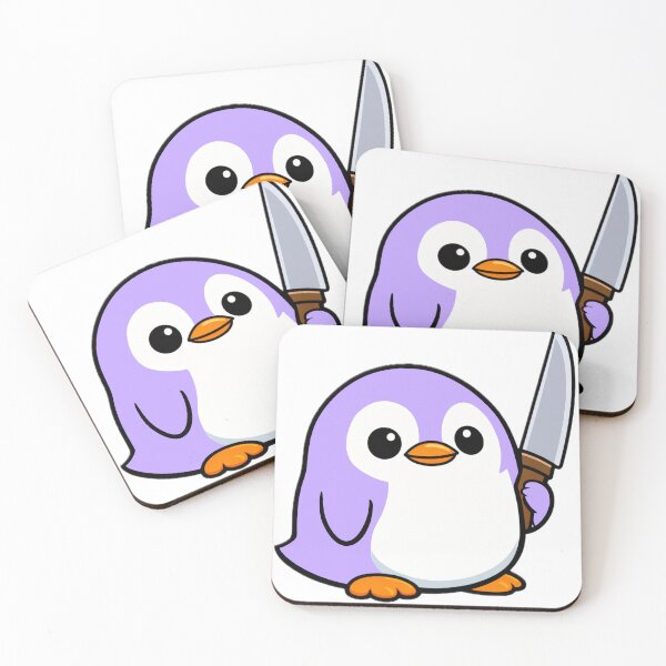 Item preview, Crazy Cute Penguin designed and sold by MessyHandsCo.