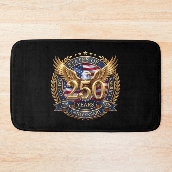 Item preview, USA 250th Anniversary - Golden Eagle Emblem 1776-2026 designed and sold by sapnaela.