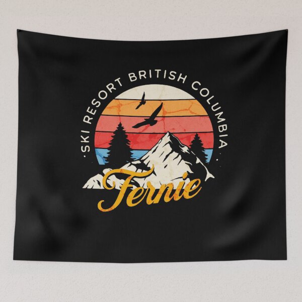 Item preview, Ski Resort Fernie / Ski Resort Lake Louise  designed and sold by TheEndDesign.