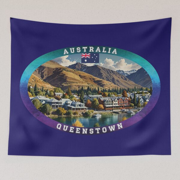 Item preview, Queenstown Australia Travel designed and sold by Thistle-TShop.