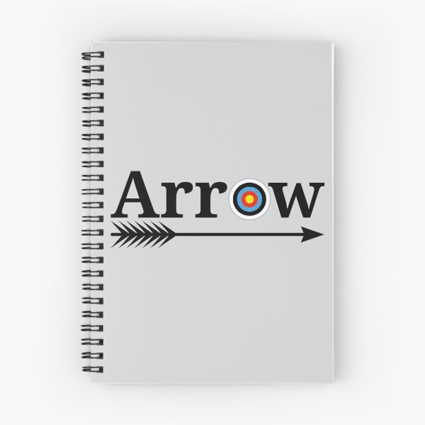 Item preview, Minimalist Bullseye Archery "Arrow" Typography designed and sold by LoudVictory.