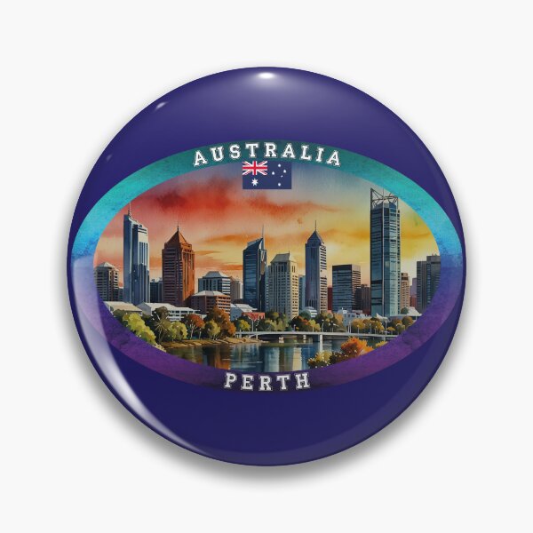 Item preview, Perth Australia Travel designed and sold by Thistle-TShop.