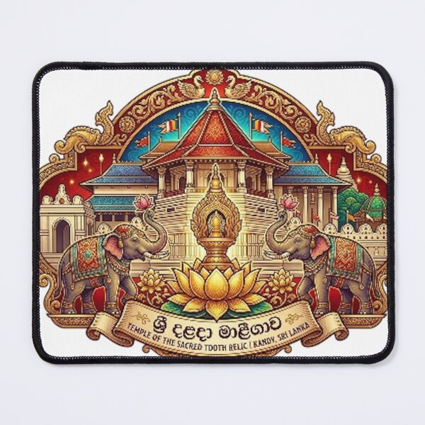 Item preview, Temple of the Sacred Tooth Relic (Kandy, Sri Lanka) designed and sold by likbatonboot.
