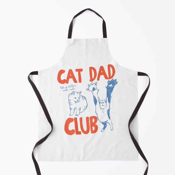 Item preview, Cat Dad Club Life is Better with Cats Cat Dad  designed and sold by H3ll-Ash-Studio.