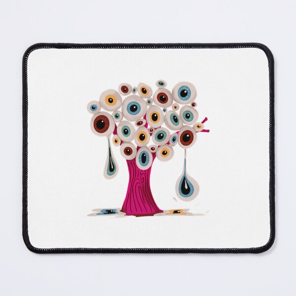 Item preview, Eyeball Tree Surreal Horror Art designed and sold by MaiVNMiMi.