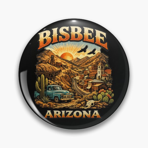 Item preview, Bisbee Arizona designed and sold by MojaveTradePost.