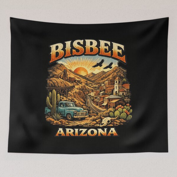 Item preview, Bisbee Arizona designed and sold by MojaveTradePost.