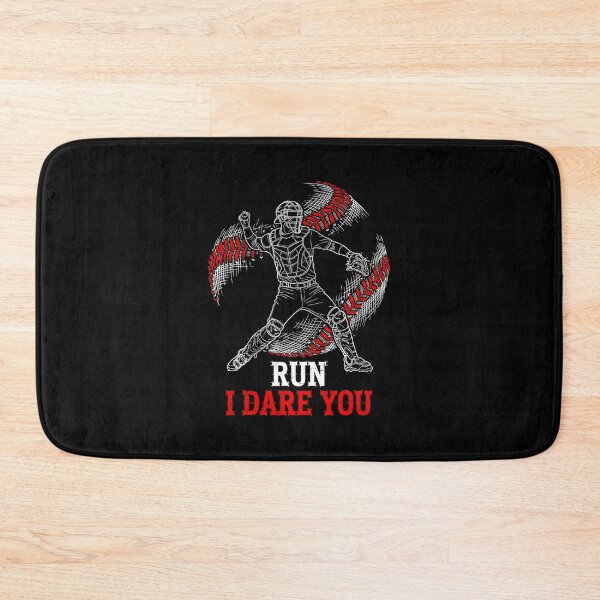 Item preview, Run I Dare You Baseball Catcher Humor Sports Attitude  designed and sold by miaa-artistshop.