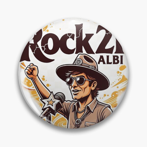 Item preview, Rock 21 Albi Festival France Singer T-Shirt – Vintage Rock Concert Performer Graphic Tee – Music Festival Shirt designed and sold by Sushikidsntod.