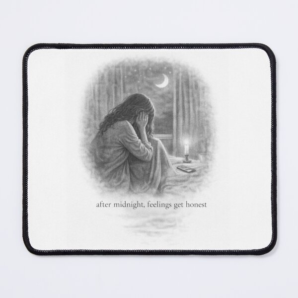 Item preview, After Midnight, Feelings Get Honest designed and sold by ByKubraArt.