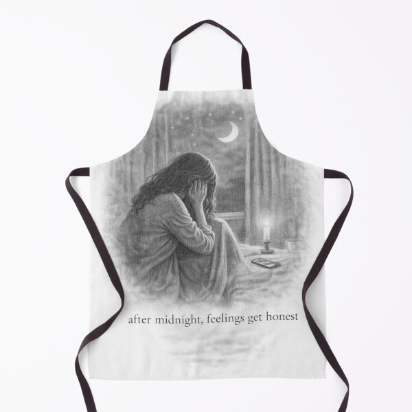 Item preview, After Midnight, Feelings Get Honest designed and sold by ByKubraArt.