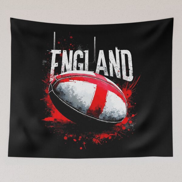 Item preview, England Rugby Ball Splash Sports Fan  designed and sold by GabrieSketcham.