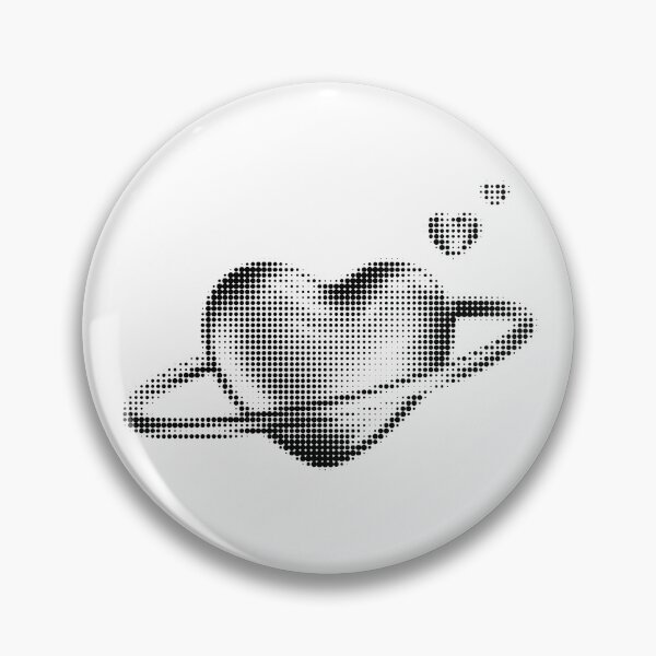 Item preview, Heart Saturn | Y2K 2000s Aesthetic designed and sold by Hard Copy Goods.
