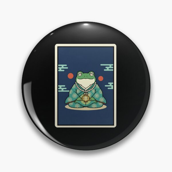 Item preview, Frog Lantern Japanese Style Illustration designed and sold by JordynLadukeg65.