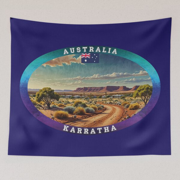 Item preview, Karratha Australia Travel designed and sold by Thistle-TShop.