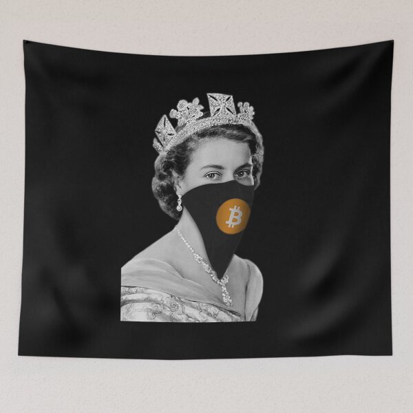 Artikelvorschau, Queen Bitcoin Bandit Geek Essential entworfen und verkauft von M-AbdelRahman.