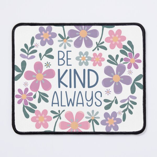 Item preview, Boho "Be Kind Always" Floral Wreath Inspirational Quote designed and sold by KrisGraphic45.