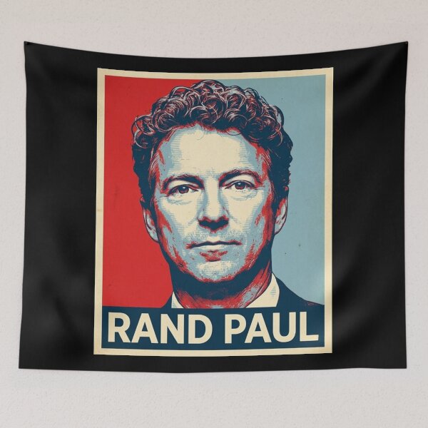 Item preview, Rand Paul Hope Style Retro Poster Art  designed and sold by Anya Byron.