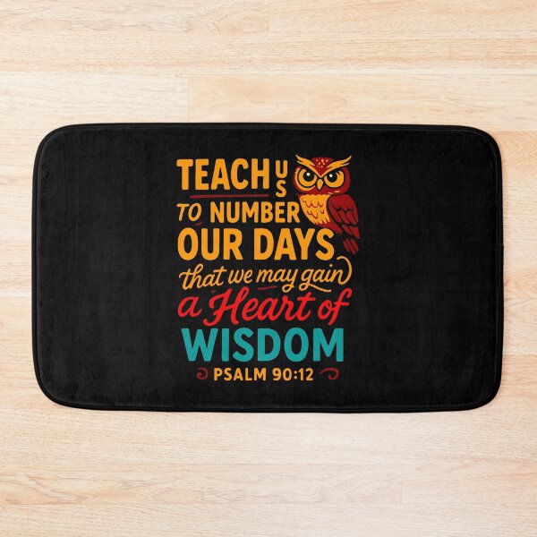 Item preview, Psalm 90:12 Teach Us To Number Our Days designed and sold by plushism.