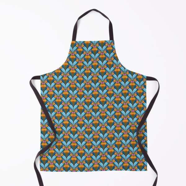 Item preview, Vibrant florals and butterflies on caramel background designed and sold by SCdesignqld.