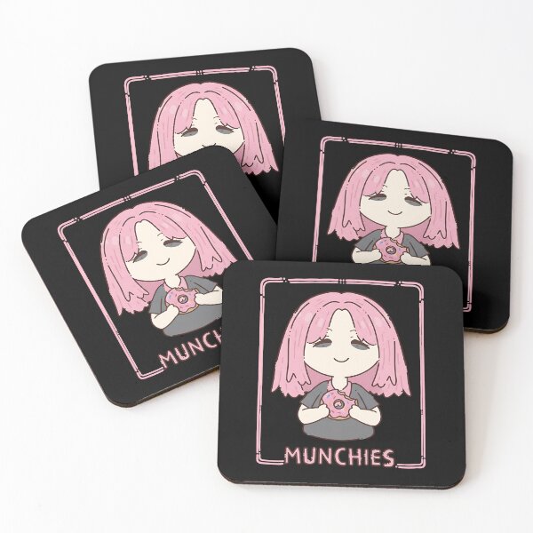 Item preview, Munchies Donut Snack Girl designed and sold by MutedMoods.