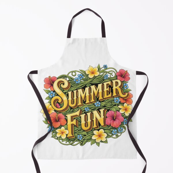 Item preview, Summer Fun Tropical Bloom Lettering designed and sold by Mindful56.