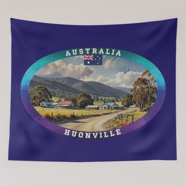 Item preview, Huonville Australia Travel designed and sold by Thistle-TShop.