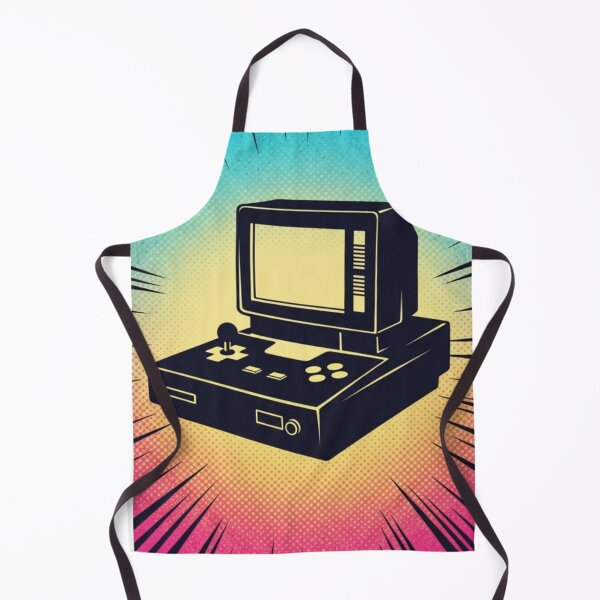 Item preview, Retro Arcade Core: Vintage Gaming Console in Manga Pop Art Style designed and sold by Dzblack.