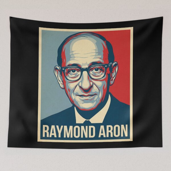 Item preview, Raymond Aron Hope Style Retro Poster Art  designed and sold by Anya Byron.