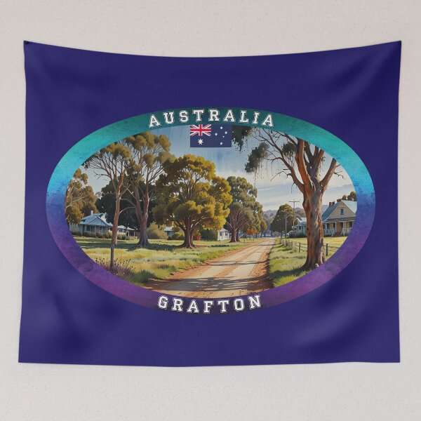 Artikelvorschau, Grafton Australien Reisen entworfen und verkauft von Thistle-TShop.
