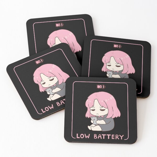 Item preview, Low Battery Introvert Girl designed and sold by MutedMoods.