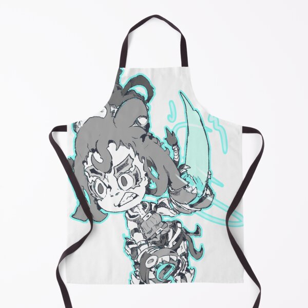 Item preview, Sai Exliyn in Tiny Style | Cute Full Body Character Sticker designed and sold by MonsterDeath.