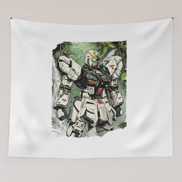 Item preview, RX-93 ν Gundam digital imaging vector illustration close up digital art designed and sold by sabartgunpla.