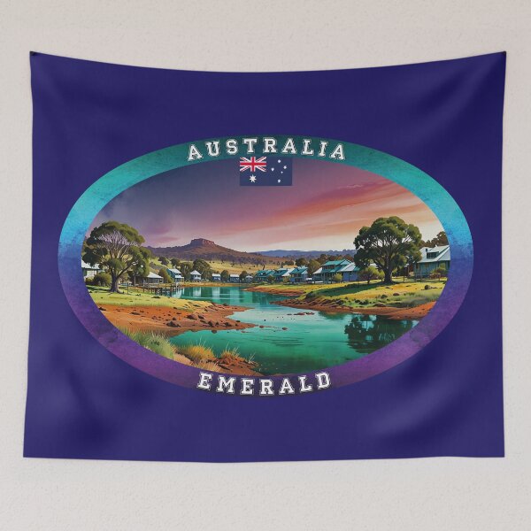 Artikelvorschau, Smaragdgrünes Australien Reisen entworfen und verkauft von Thistle-TShop.
