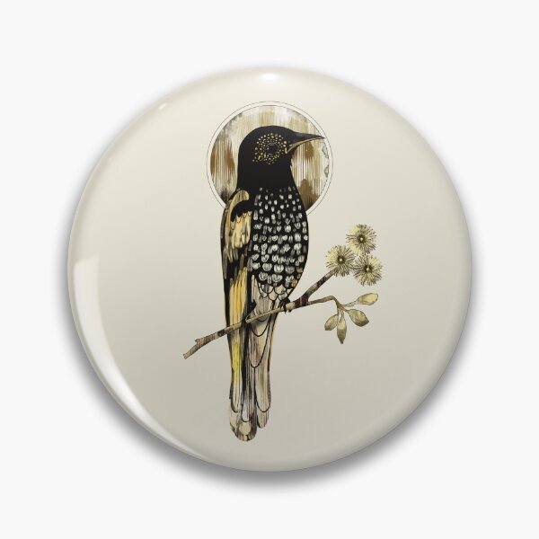 Item preview, Regent Honeyeater Bird designed and sold by Karin Taylor.