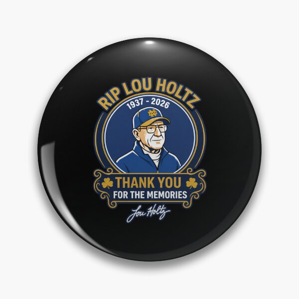 Item preview, Comfort Colors® RIP Lou Holtz, Memorial ND Coach Tribute, Thank You For The Memories For Fan designed and sold by lvarela0025.