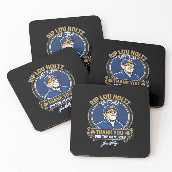 Item preview, Comfort Colors® RIP Lou Holtz, Memorial ND Coach Tribute, Thank You For The Memories For Fan designed and sold by lvarela0025.
