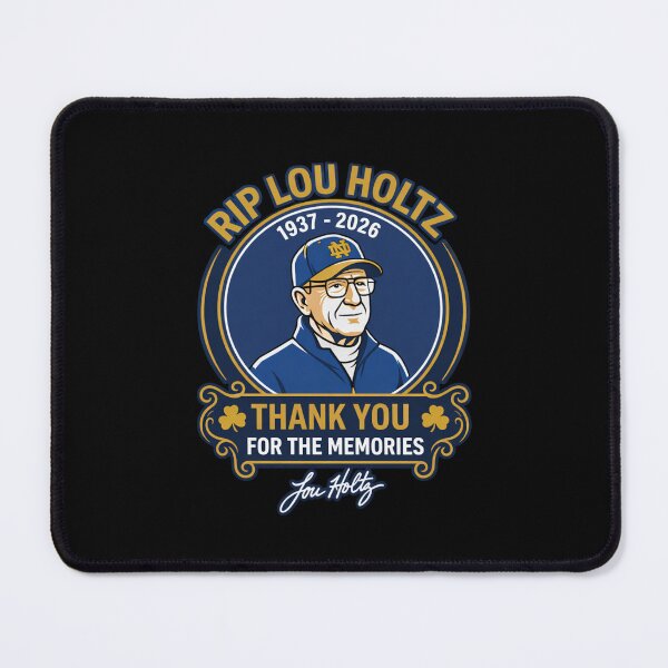 Item preview, Comfort Colors® RIP Lou Holtz, Memorial ND Coach Tribute, Thank You For The Memories For Fan designed and sold by lvarela0025.