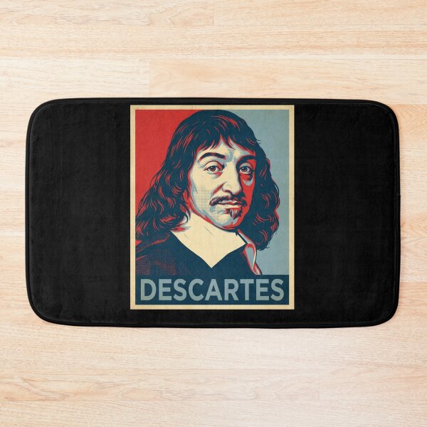 Item preview, Rene Descartes Hope Style Retro Poster Art  designed and sold by Anya Byron.
