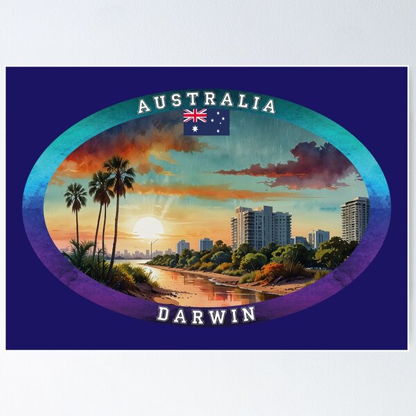 Item preview, Darwin Australia Travel designed and sold by Thistle-TShop.