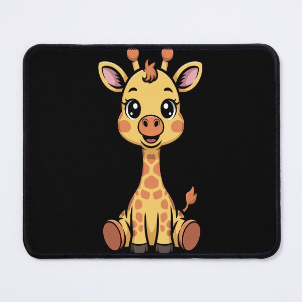 Item preview, Cute Baby Giraffe Kawaii Cartoon – Adorable Giraffe Mascot Illustration designed and sold by ShellyMcCarthy.