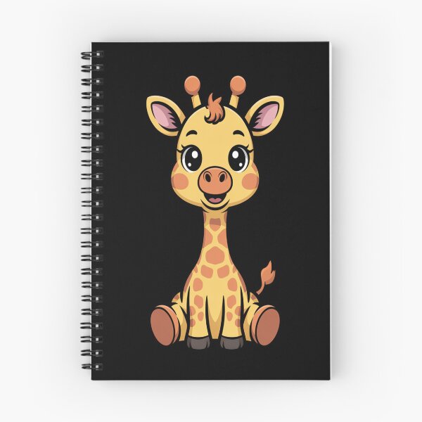 Item preview, Cute Baby Giraffe Kawaii Cartoon – Adorable Giraffe Mascot Illustration designed and sold by ShellyMcCarthy.