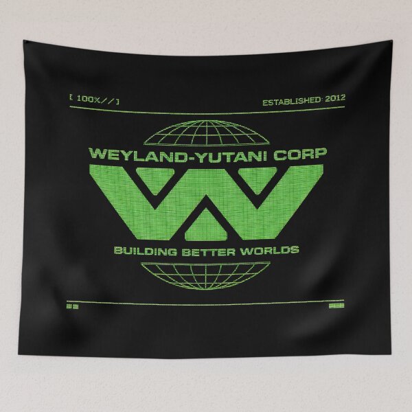 Item preview, Weyland Yutani , retro computer display style  designed and sold by obstinator.