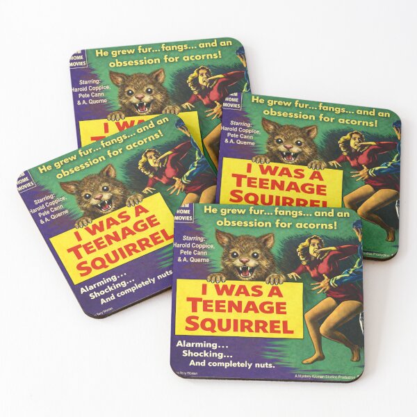 Item preview, I was a teenage squirrel designed and sold by MissTerryWoman.