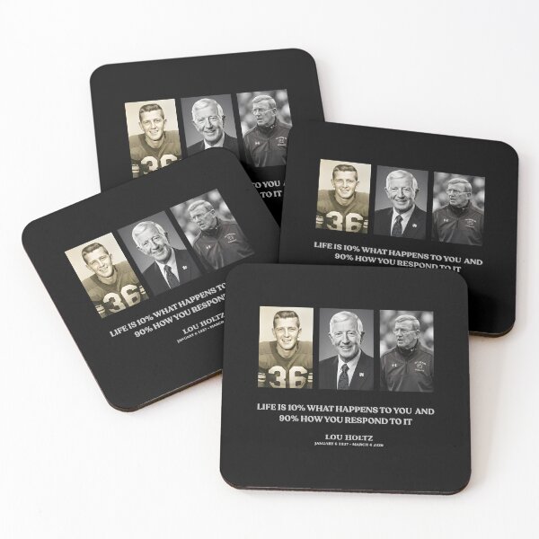 Item preview, Lou Holtz Notre Dame Legend, Play Like A Champion, Lou Holtz ND RIP Notre Legend, Lou Holtz Tribute 1937-2026, Legendary Football Coach Memorial, South Bend Football Legend Legacy, Lou Holtz RIP 2 designed and sold by HyphThonia.