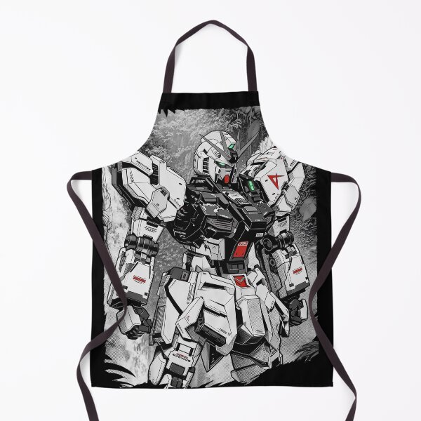 Item preview, black white RX-93 ν Gundam digital imaging vector illustration close up designed and sold by sabartgunpla.