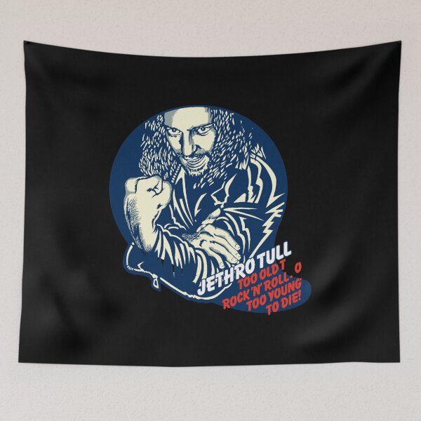 Item preview, TOO OLD TO ROCK 'N' ROLL ART REPRODUCTION - JETHRO TULL designed and sold by Dignityforlife.