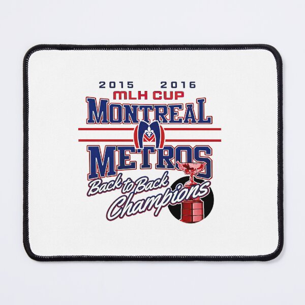Item preview, Montreal Metros Back To Back Champions MLH Cup 2015 2016 designed and sold by hargisnamocho.