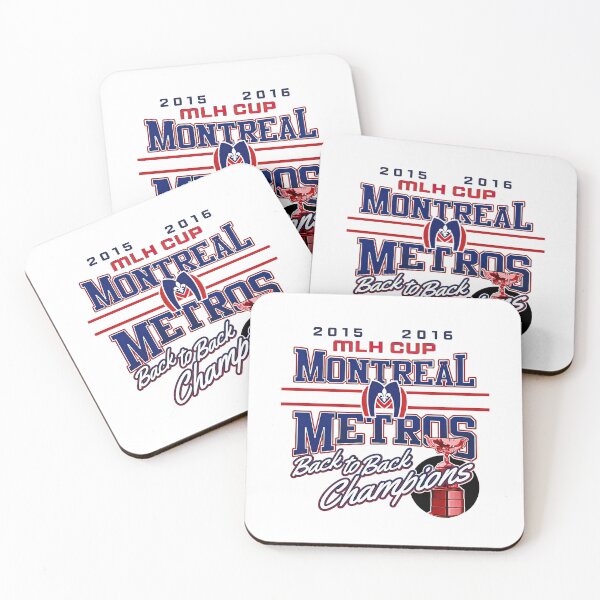 Item preview, Montreal Metros Back To Back Champions MLH Cup 2015 2016 designed and sold by hargisnamocho.