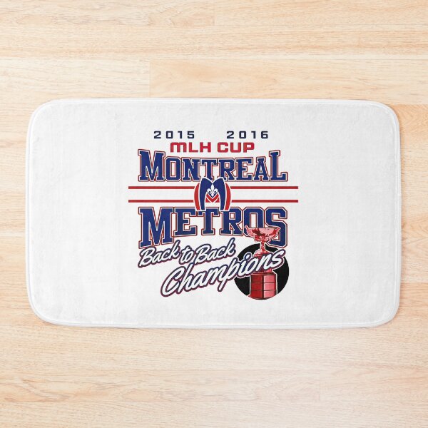 Item preview, Montreal Metros Back To Back Champions MLH Cup 2015 2016 designed and sold by hargisnamocho.